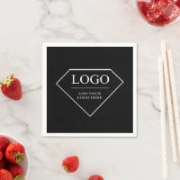 Personalised Napkins Custom Wedding Idea ADD LOGO