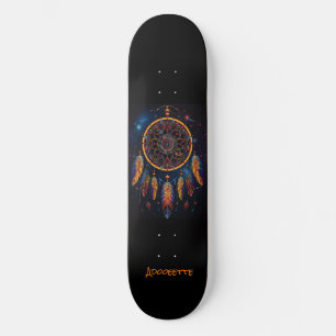 Personalised Native American Skateboard