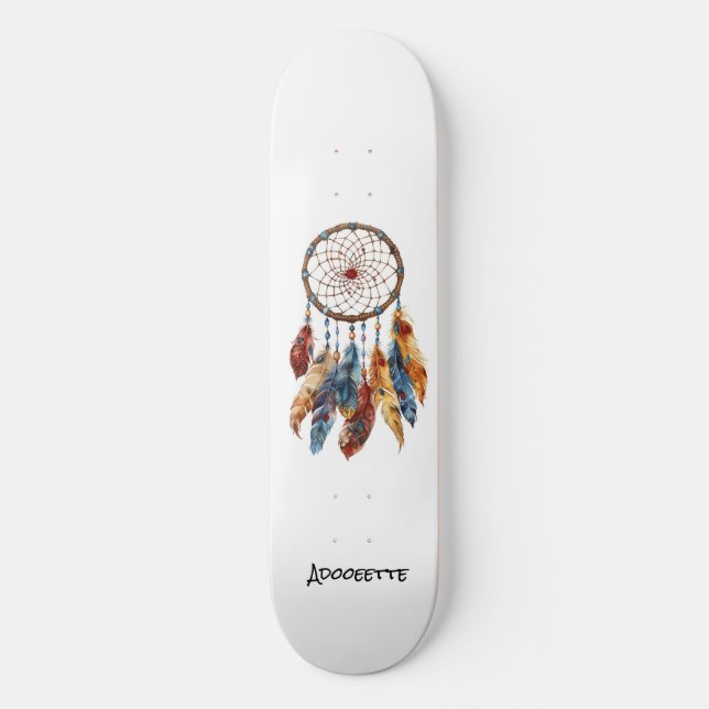 Personalised Native American Skateboard (Front)