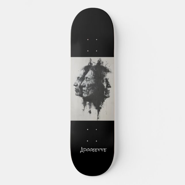 Personalised Native American Skateboard (Front)