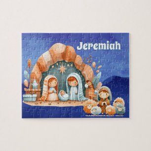 Personalised Nativity Jigsaw Puzzle