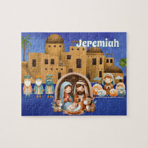 Personalised Nativity Jigsaw Puzzle