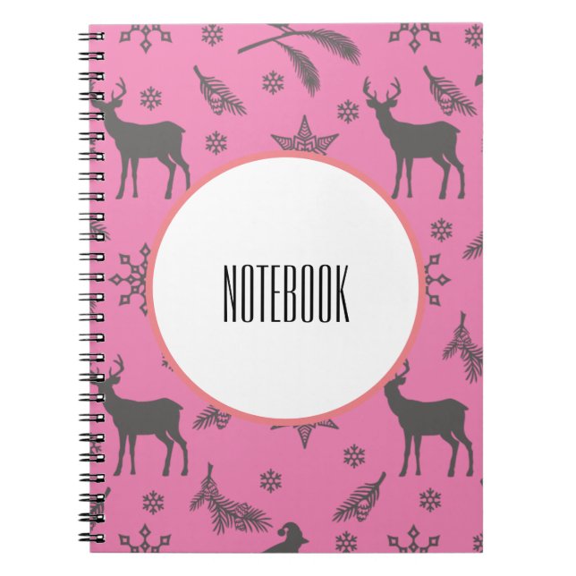 Personalised Natural Forest Photo notebook (Front)