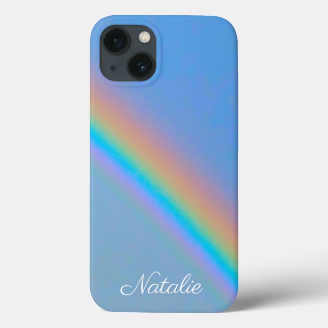 Personalised natural real rainbow Case-Mate iPhone Case (Back)