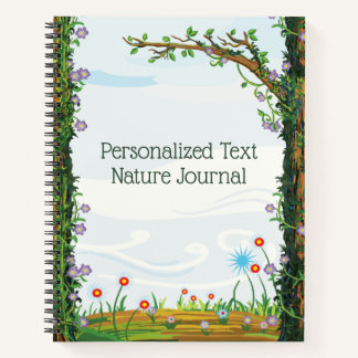Personalised nature Journal