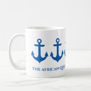 Personalised Nautical Coffee Mug