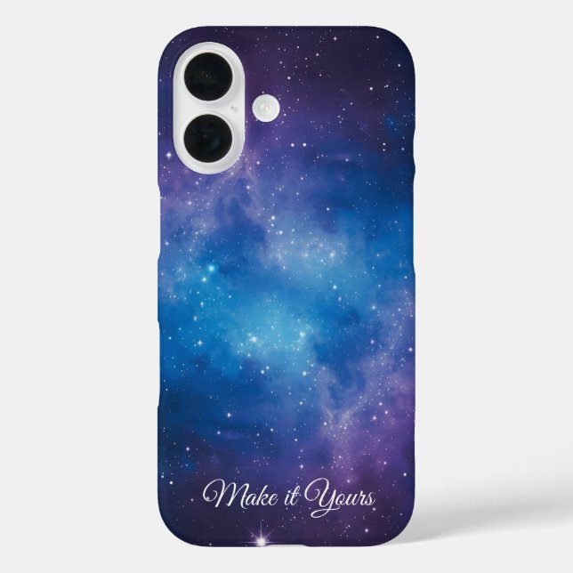 Personalised Nebula Phone Cover – Add Your Loved O (Back)