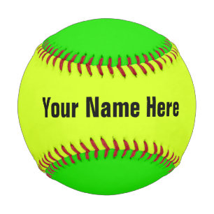 Personalised Neon Coloured Baseball