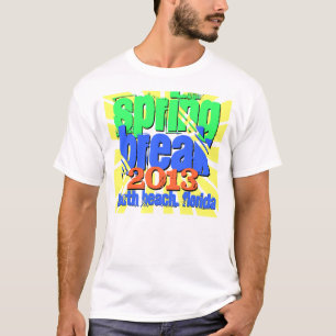 Personalised Neon Spring Break 2013 T-Shirts