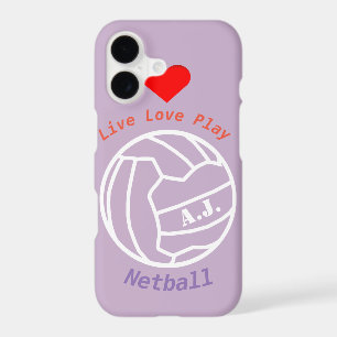 Personalised Netball Ball Design and Quote