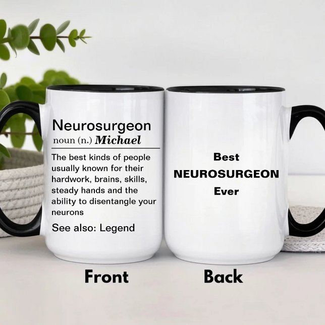 Personalised Neurosurgeon Definition Mug (Creator Uploaded)