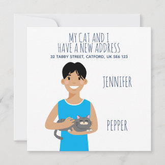 Personalised New Address Announcement