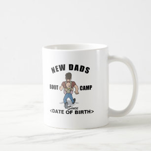 Personalised New Dads Boot Camp Coffee Mug
