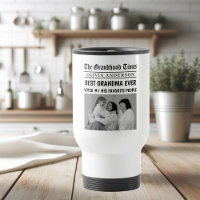 Personalised Newspaper | Best Grandma Ever Gift