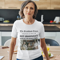 Personalised Newspaper Headline | Best Grandparent