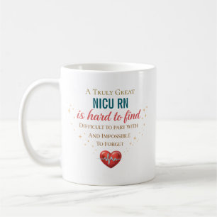 Personalised NICU RN Appreciation Quote Coffee Mug