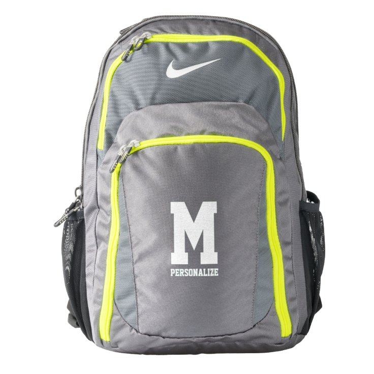 Personalised Nike backpack with custom 