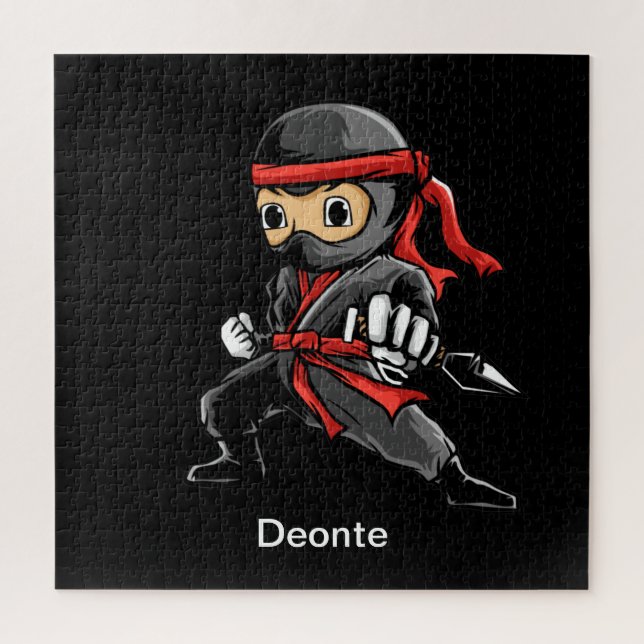 Personalised Ninja       Jigsaw Puzzle (Vertical)