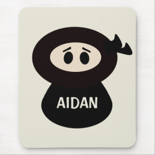 Personalised Ninja Mousepad for Kids