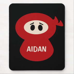 Personalised Ninja Mousepad for Kids
