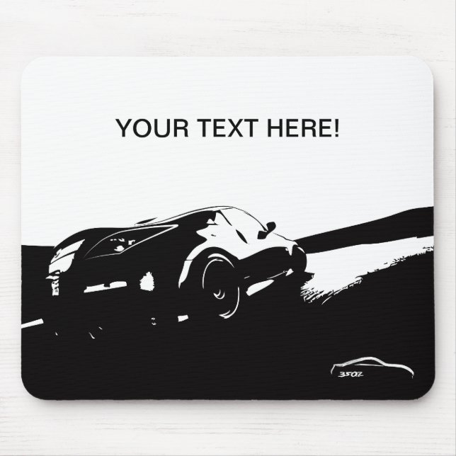 Personalised Nissan 350Z Mouse Mat (Front)