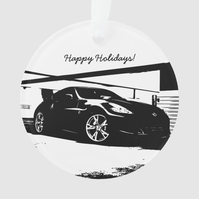Personalised Nissan 370Z Ornament (Front)