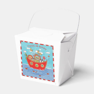 Personalised Noah's Ark Birthday Favour Box