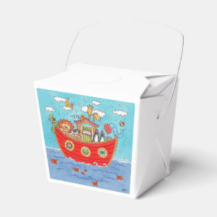 Personalised Noah's Ark  Favour Box