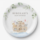Personalised Noah's Ark Party Plates