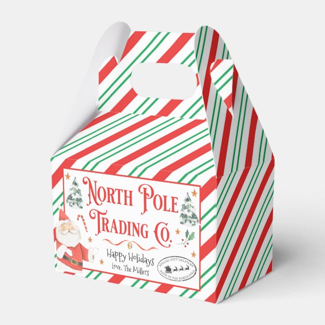 Personalised North Pole Special Delivery Gift Box (Front Side)