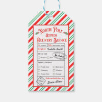 Personalised North Pole Special Delivery Santa