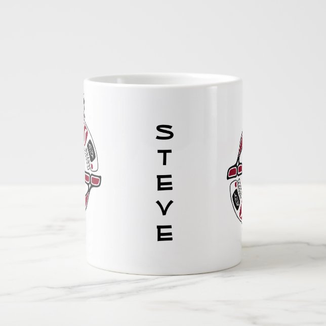 Personalised Northwest coast killer whale mug (Front)