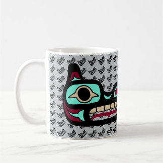 Personalised Northwest Coast Wolf Mug