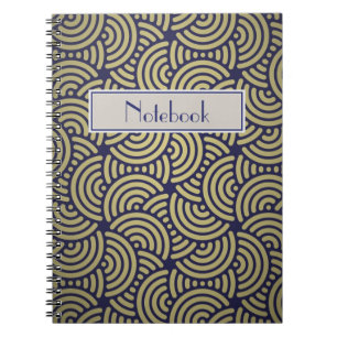 Personalised Note Book - Art Deco