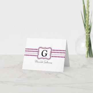Personalised Note Card