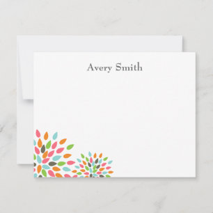 Personalised Note Cards - Designer Style