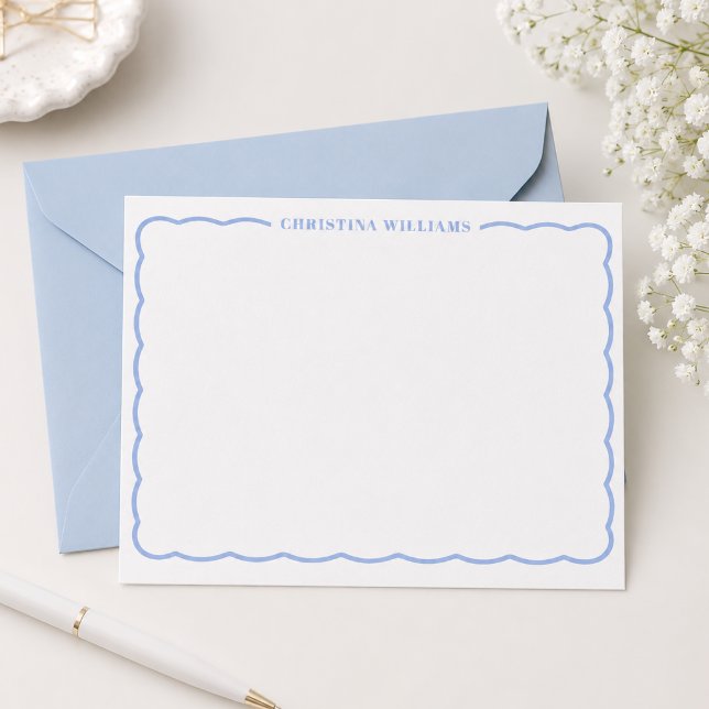 Personalised Note Note Card Stationery (Creator Uploaded)