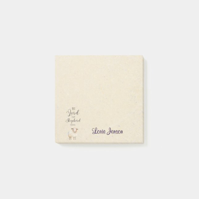 Personalised Note Taking Post It Notes (Front)