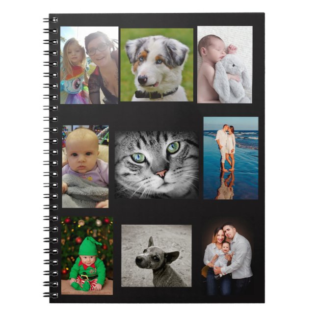 Personalised Notebook, Add Your Photos Notebook (Front)