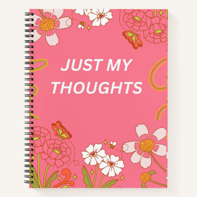 Personalised Notebook | Custom Name Journal  (Front)