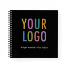 Personalised Notebook for Business Custom Logo