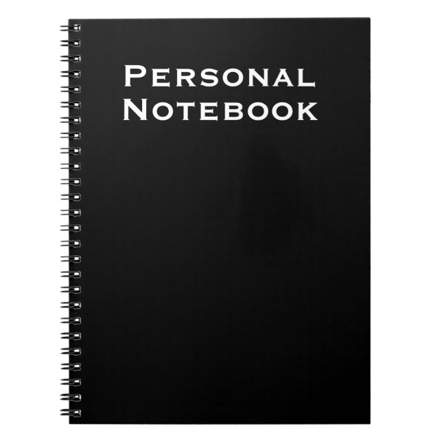 Personalised Notebook Journal (Front)
