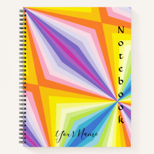 Personalised Notebook Psychedelic - HAMbyWG