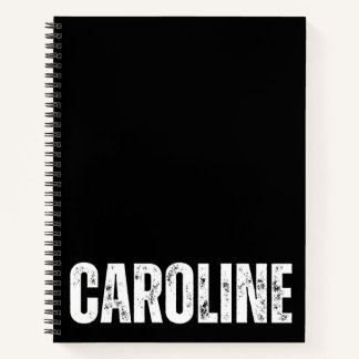 Personalised Notebook with Caroline