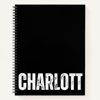 Personalised Notebook with Charlotte