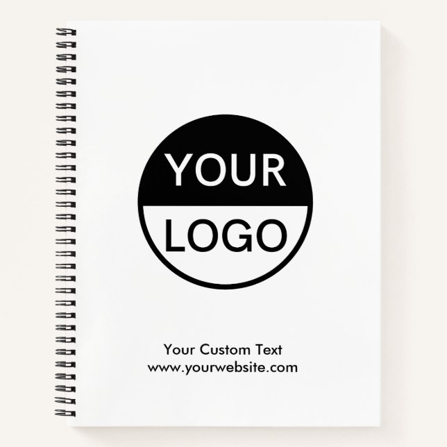 Personalised Notebook With Company Logo (Front)