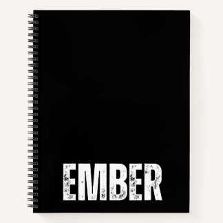 Personalised Notebook with Ember