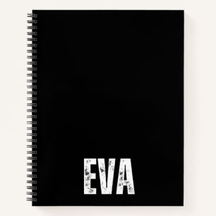 Personalised Notebook with Eva