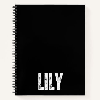 Personalised Notebook with Lily