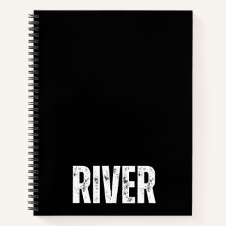 Personalised Notebook with River
